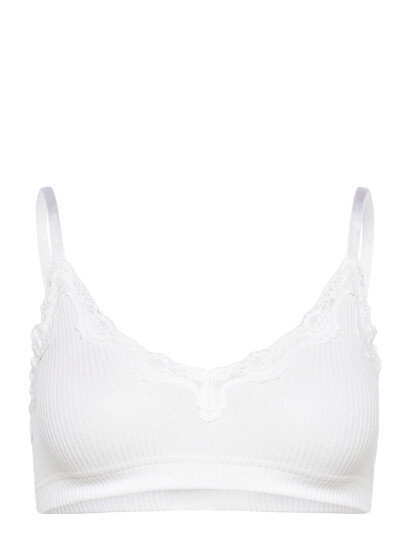 Rosemunde Rwbarbados Bra Top White M Rosemunde Rwbarbados Bra Top White M