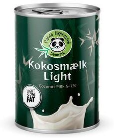 Panda Expressen Danmark Panda Expressen Kokosmelk Light 5 7% Fett 400 ml.