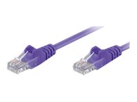 Microconnect Nettverkskabel Rj 45 Hann Til Rj 45 Hann 7.5 M Utp Cat 5E Purpur B UTP5075P
