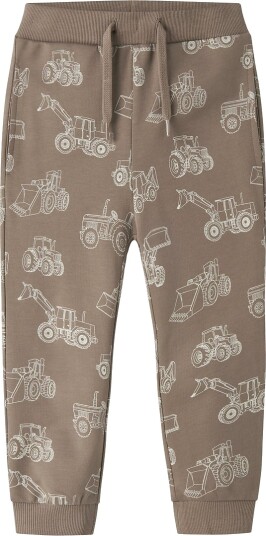 Name It Nmmvaron Aop Swt Pant Unb Noos Brown 122