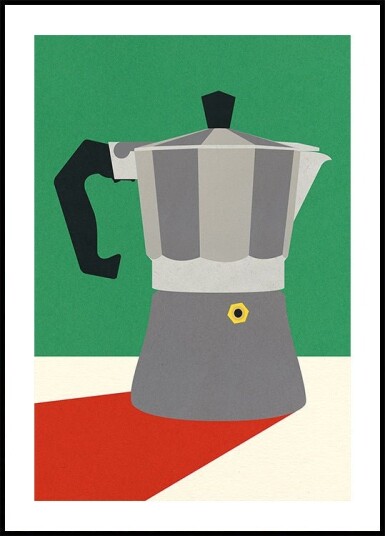 Espresso Italiano Plakat / 21x30cm