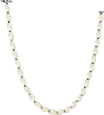 Collier Alabaster 84 Chandelier Antique Brass 3000K
