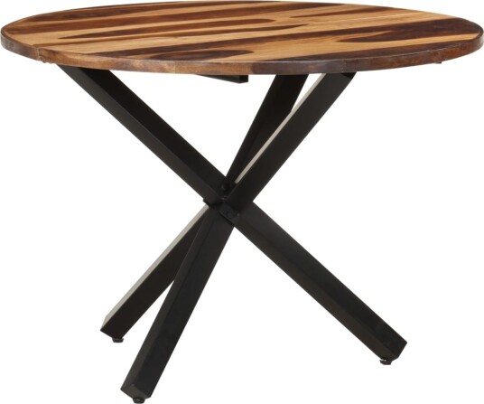  Spisebord 100x100x75 cm akasie med honningfinish