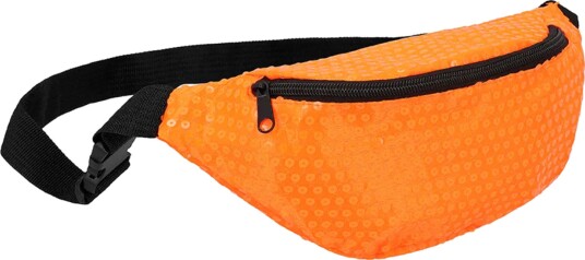 Boland Party Partners Midjeveske Paljetter Neonoransje UV One size 36023