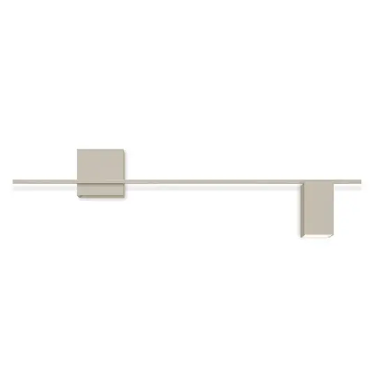 Vibia Structural 2610 LED vegglampe lysegrå
