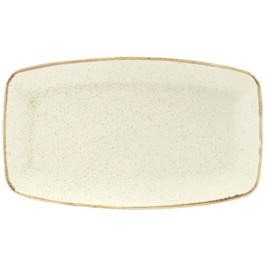 Vega Serveringsfat Sidina rektangulært avrundede kanter 31x18x2.5 cm Beige Rektangulær 6 Stykk / Forpakning