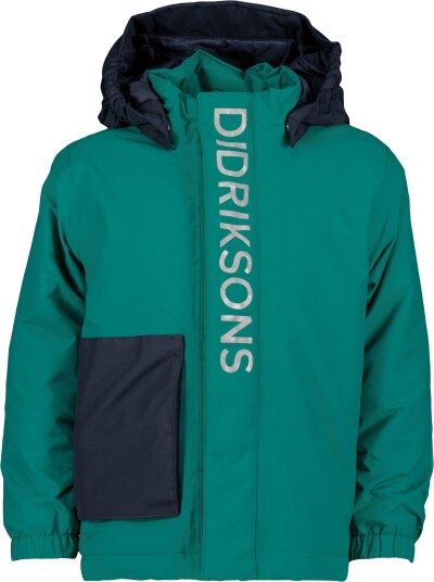 Didriksons Rio Vinterjakke Petrol Green 80