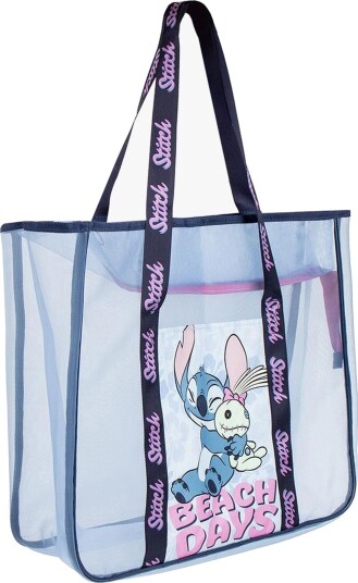 Disney Stitch Premium Strandveske Blå