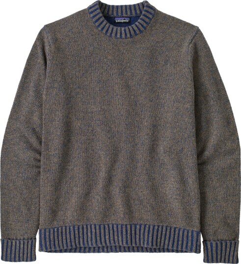 Patagonia Men"s Recycled Wool Sweater Marlie: Marlow Brown S Patagonia Men"s Recycled Wool Sweater Marlie: Marlow Brown S
