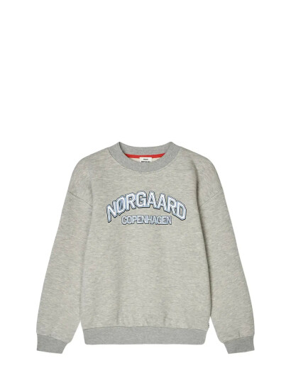 Mads Nørgaard Mix Sweat Sonar Sweatshirt Grey 104