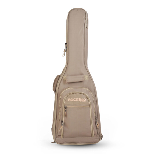 Rockbag Electric Guitar Gig Bag - Khaki Student Line Cross Walker