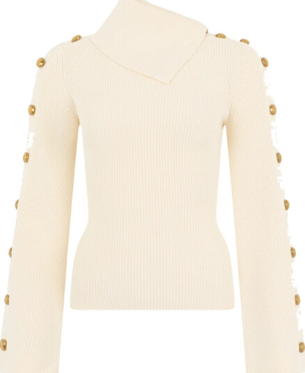 Elisabetta Franchi Dame Strikkevarer Beige L,