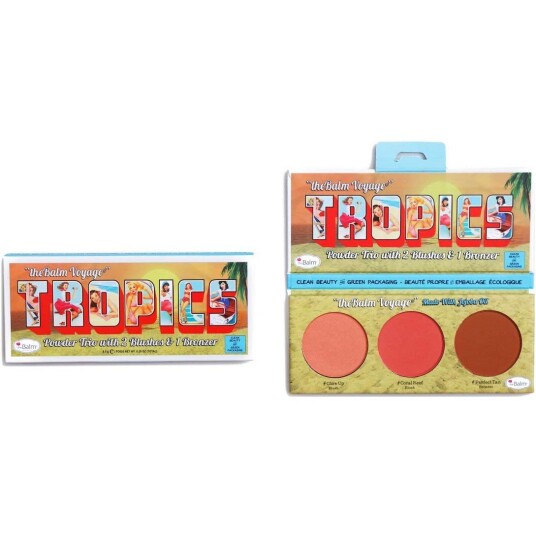 The Balm Voyage Tropics Trio Palette 8,5 g Sminkepalett