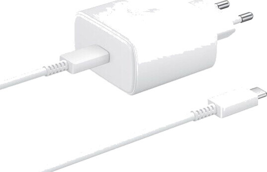 Samsung EP-TA845 45W USB-C Adapter (with cable) - White Samsung EP-TA845 45W USB-C Adapter (with cable) - White