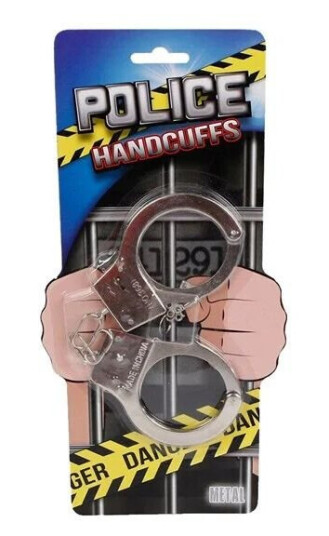 Pocket Money Police Handcuffs Metal Pocket Money Police Handcuffs Metal
