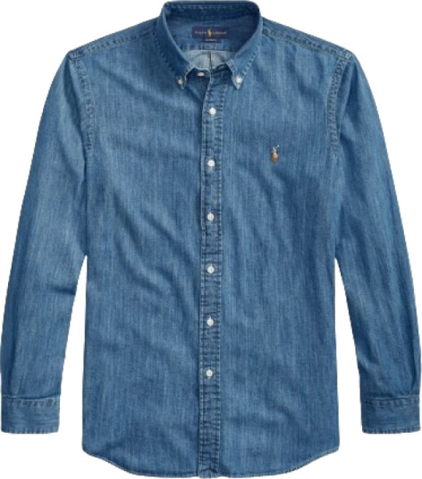 Polo Ralph Lauren Herre Skjorter Blå 3XL,
