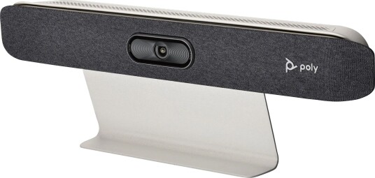 Poly Studio X30 Videobar 4K for Små Møterom Mikrofonrekkevidde 4,5m 120° Bildevinkel