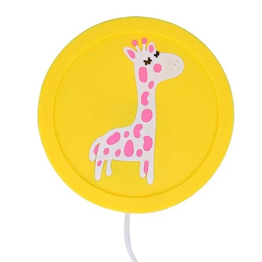 Setty Koppvarmer med USB-kabel fra Setty - Giraffe Motiv Setty Koppvarmer med USB-kabel fra Setty - Giraffe Motiv