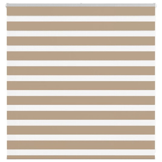 Sebragardin sandbrun 140x100 cm stoff bredde 135,9 polyester