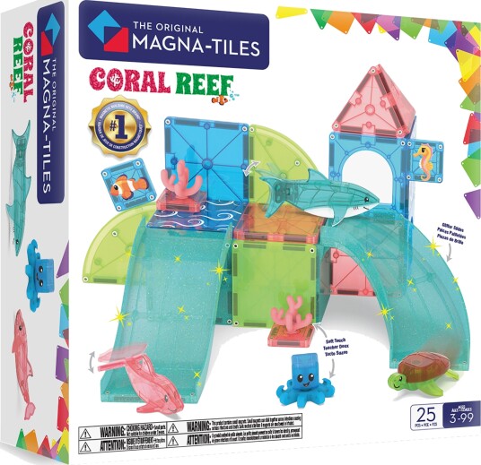 Magna-Tiles Coral Reef Byggesett