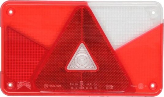 Aspock 18-8487-007 Lykteglass, baklys