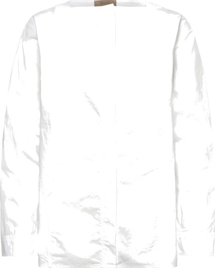 Rue de Tokyo Silja Gmtd Poplin   White   XS