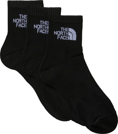 The North Face Multi Sport Cush Quarter Sock 3p TNF Black XS (35-37)