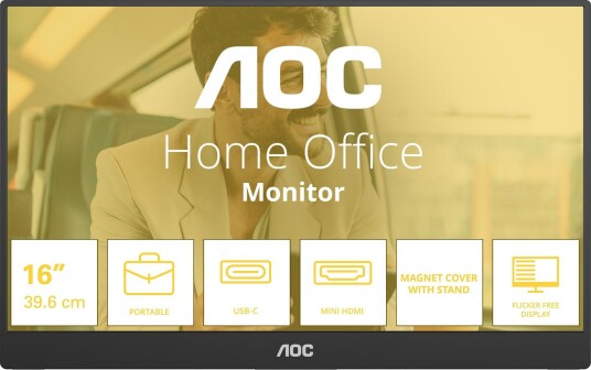 AOC Portable Monitor 16T20E2