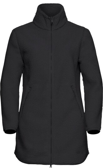 Jack Wolfskin Women's High Curl Coat Black S