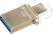 Verbatim Store 'n' Go OTG Micro USB-minne 32 GB USB 3.0 Sølv