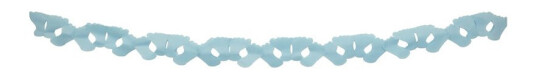 Party Banner Fotavtrykk - Blå