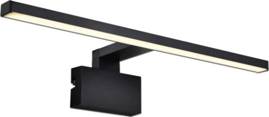 Namron Baderomsbelysning Led Skap/vegg Sort 50cm