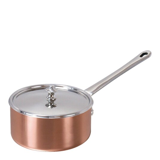 Scanpan Maitre D' kasserolle m/lokk 0,6L kobber Scanpan Maitre D' kasserolle m/lokk 0,6L kobber