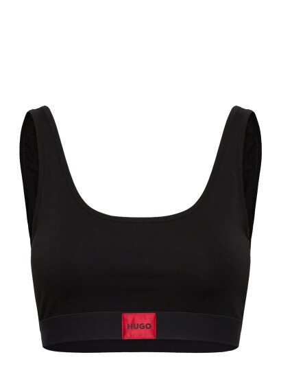 HUGO Bralette Red Label   Black   M
