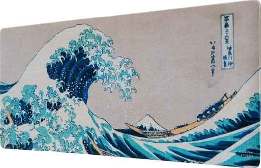 Spillebordsmatte The Great Wave of Kanagawa stor størrelse