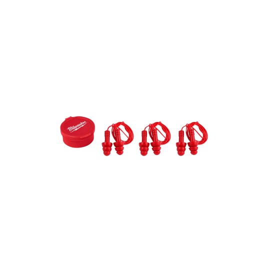 Milwaukee 4932471904 Ørepropper Med Hyssing 3 Pakk Hørselvern Milwaukee 4932471904 Ørepropper Med Hyssing 3 Pakk Hørselvern