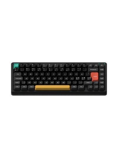 NuPhy Halo75 V2 Gamingtastatur trådløst med Lemon Switch - Obsidian Black - Nordisk NuPhy Halo75 V2 Gamingtastatur trådløst med Lemon Switch - Obsidian Black - Nordisk