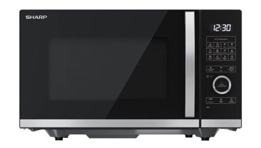 Sharp Quality series YC-QG254AE-B - microwave oven with grill - freestanding - black