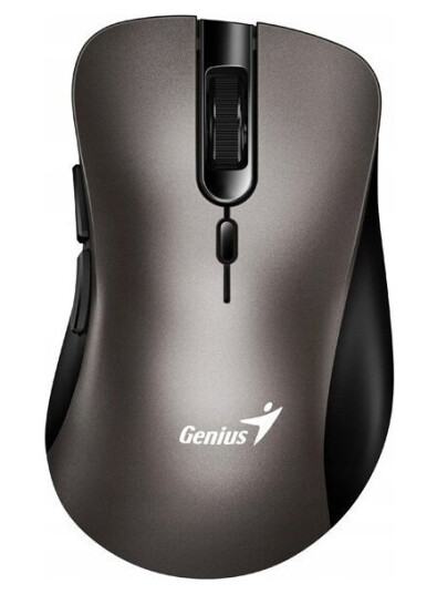 Trådløs Mus, Genius Ergo 8100S, Titan, Optisk, 1600Dpi