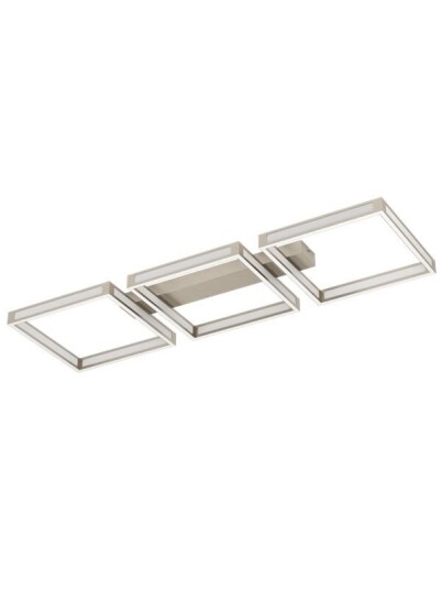 Taklampe Eglo Altaflor 1000x315 mm Nikkel Matt Hvit Taklampe Eglo Altaflor 1000x315 mm Nikkel Matt Hvit