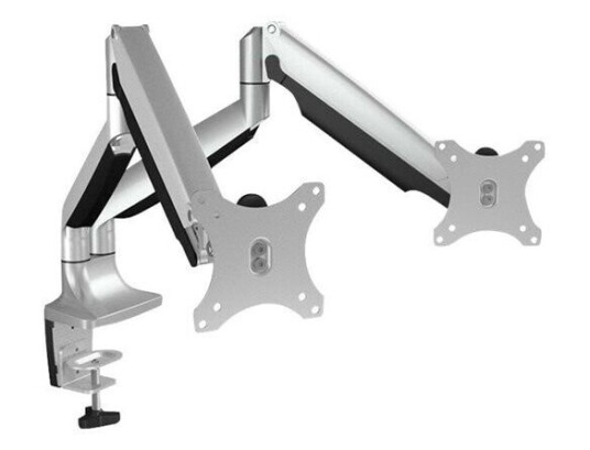 RaidSonic Skjermstativ for To Skjermer inntil 32" med Justerbare Armer RaidSonic Skjermstativ for To Skjermer inntil 32" med Justerbare Armer