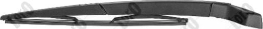 ABAKUS 103-00-116-C Viskerarmsett, vindusspyling
