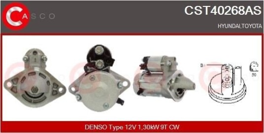 Starter CASCO CST40268AS