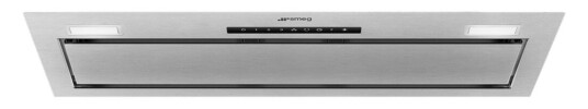 Smeg KSG8P4X Kjøkkenventilator 75 cm med LED-lys i Rustfritt Stål