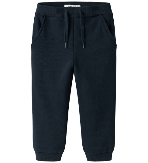 Name It Nmmobear Sweatpants Navy 92 med Justerbar Midje