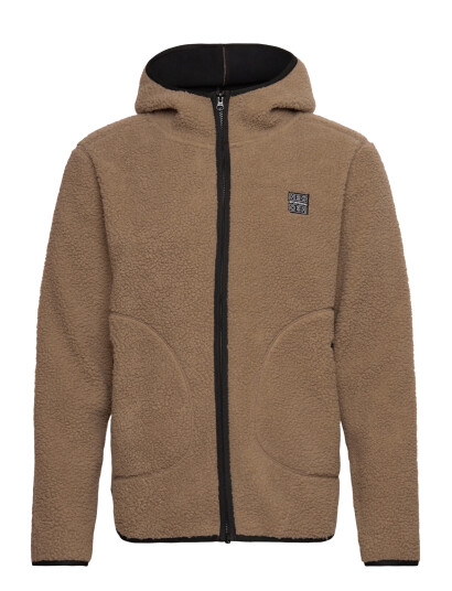 H2O Langli Hooded Pile Jacket Brown XL H2O Langli Hooded Pile Jacket Brown XL