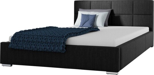 Sirdal Sengeramme 160x200 cm Svart