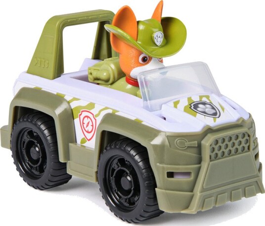 Paw Patrol Figur Og Lekebil Rescue Vehicle Tracker
