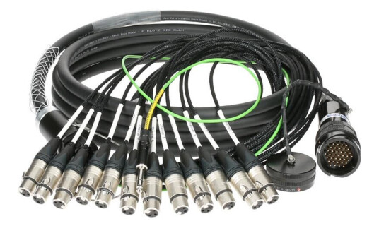 Klotz 12 Ch Analog Polylive Fanout Rmp 37p M - 12x Xlr F 3m