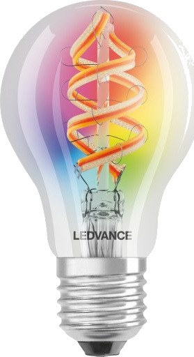 Ledvance Smart+ Standard 4,5W RGBW klar filament E27 WiFi